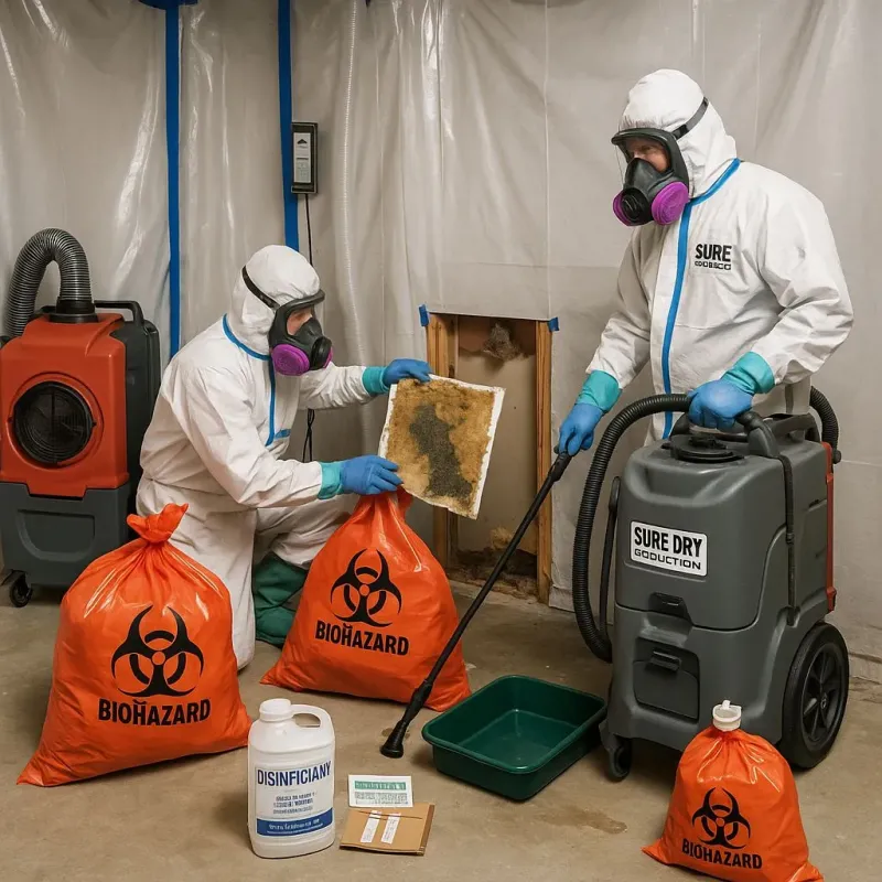 Contaminated Water Handling Protocols process in Adel, IA